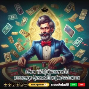 สล็อต 123 joker เกมนี้มีความสนุก ลุ้นรางวัลใหญ่อย่างง่ายดาย